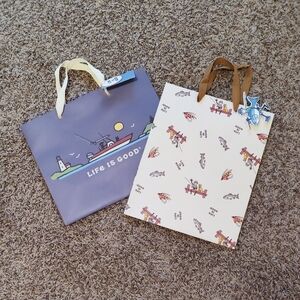 Life is Good Fathers Day Fishing Gift Bags Set